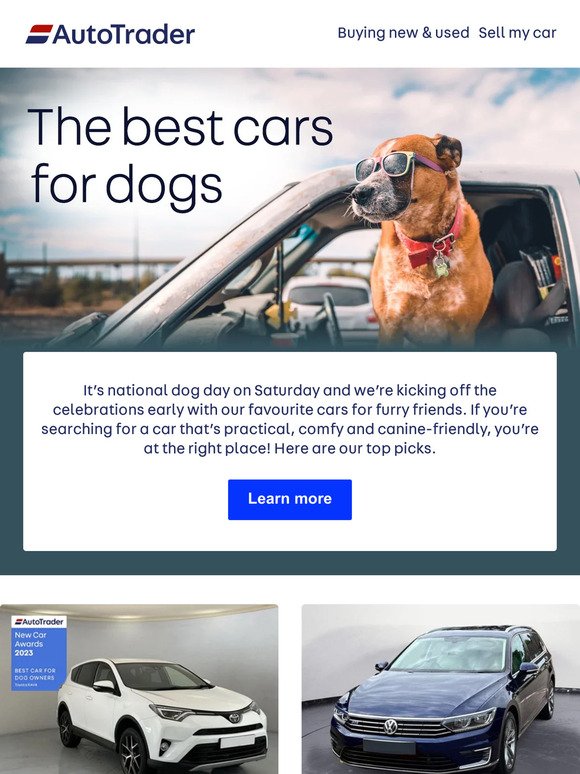 Our favourite canine-friendly cars