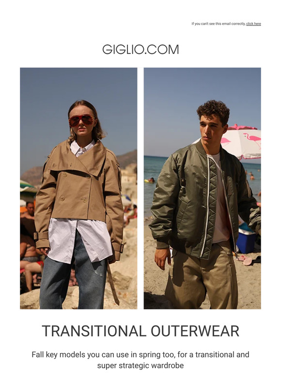 New fall outerwear
