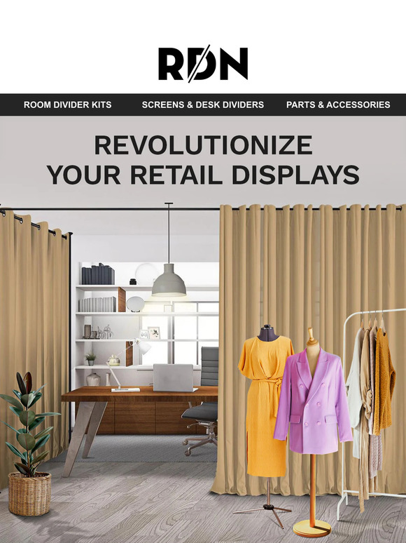 Room Dividers Now us Transform Your Retail Displays with Room