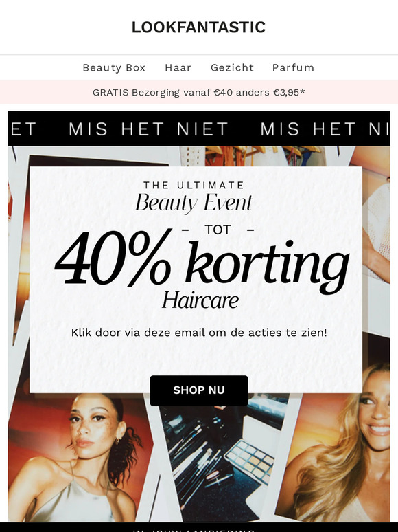 Haircare: tot 40% korting