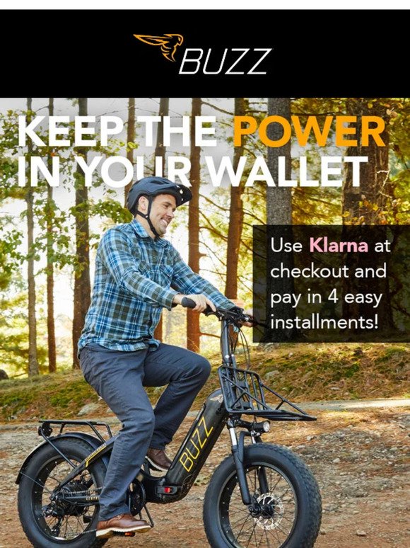 BUZZ Bikes 💥 Blast off and pay on your time! Milled