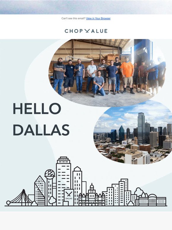 ChopValue expands to Dallas, Texas 🇺🇸