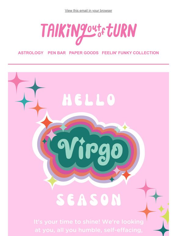 ♍️ Hello Virgo season! ♍️