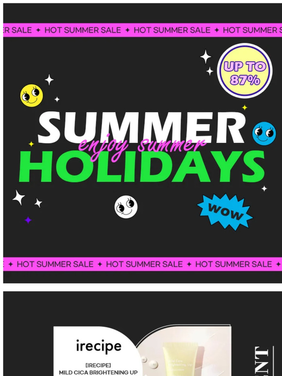 [advertisement] Beautynetkorea Summer Holidays :)