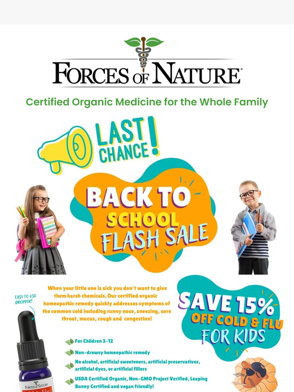 Final Hours - Flash Sale 15% OFF