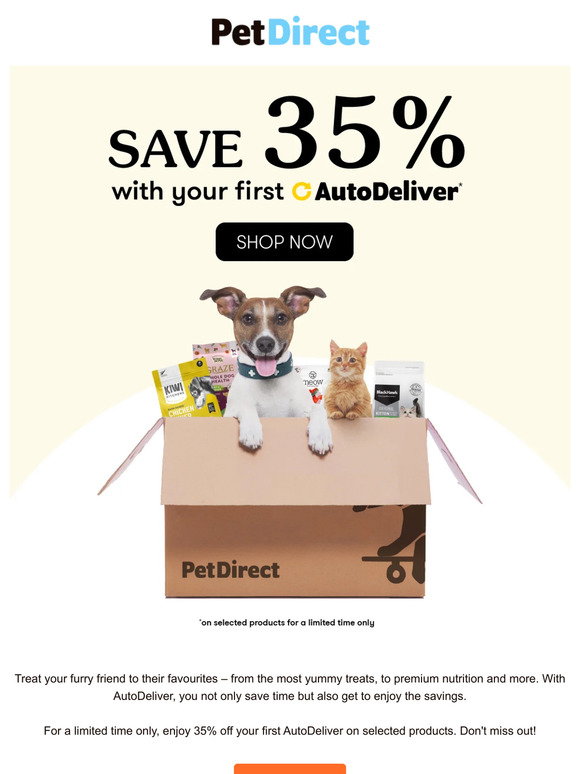 35% Off Your First Wishbone AutoDeliver
