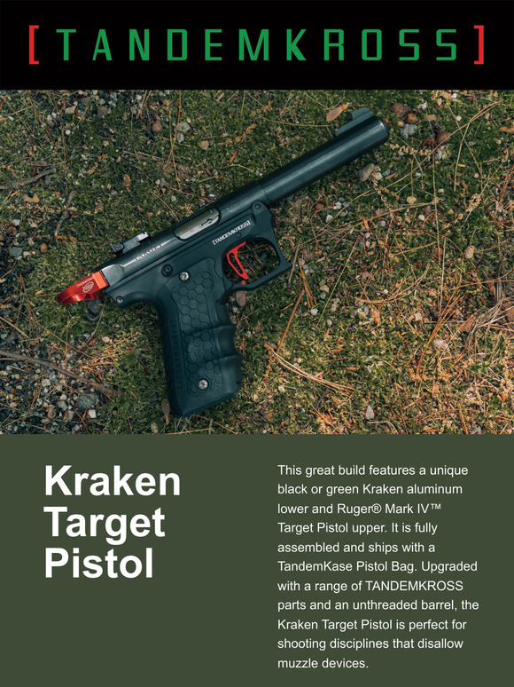 Tandemkross Licensed Kraken Airsoft Gas Blowback Pistol