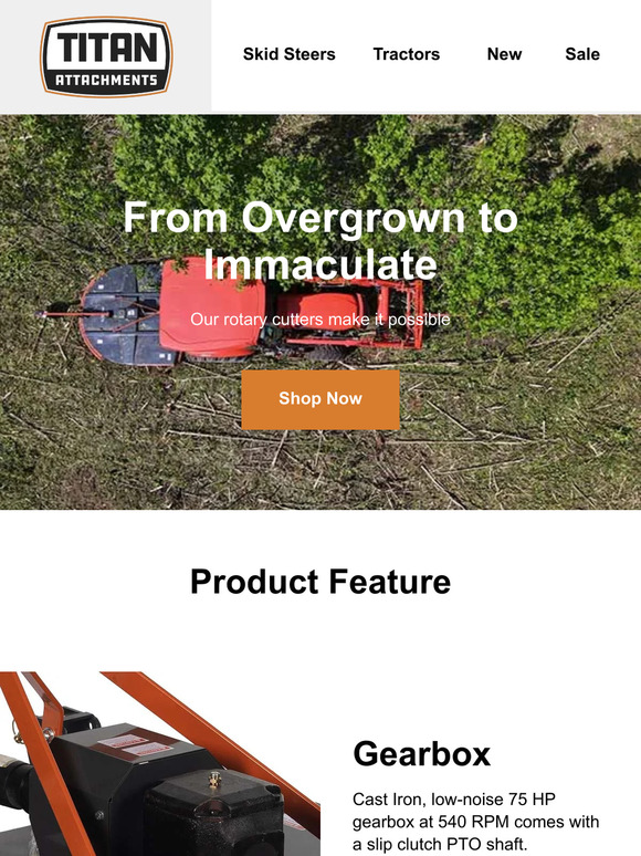 Titan - Palletforks.com and Titan.Fitness: 🌳 From Overgrown to Immaculate | Milled