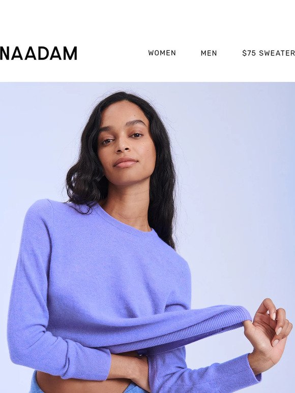 New Colors: The $75 Sweater