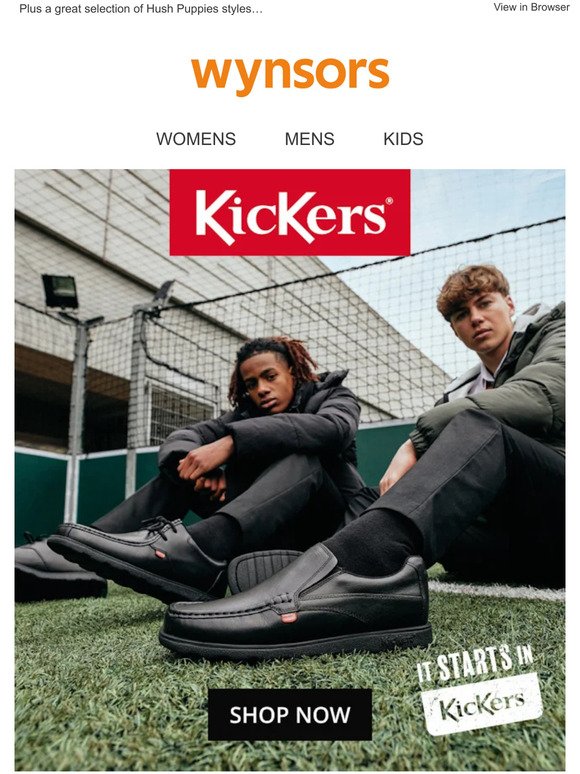 Don't Miss Out on Kickers Essentials for the New Term!
