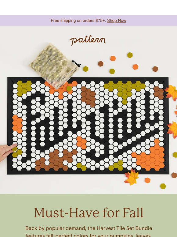 Read Fall About It: the Letterfolk Harvest Tile Set Bundle is back