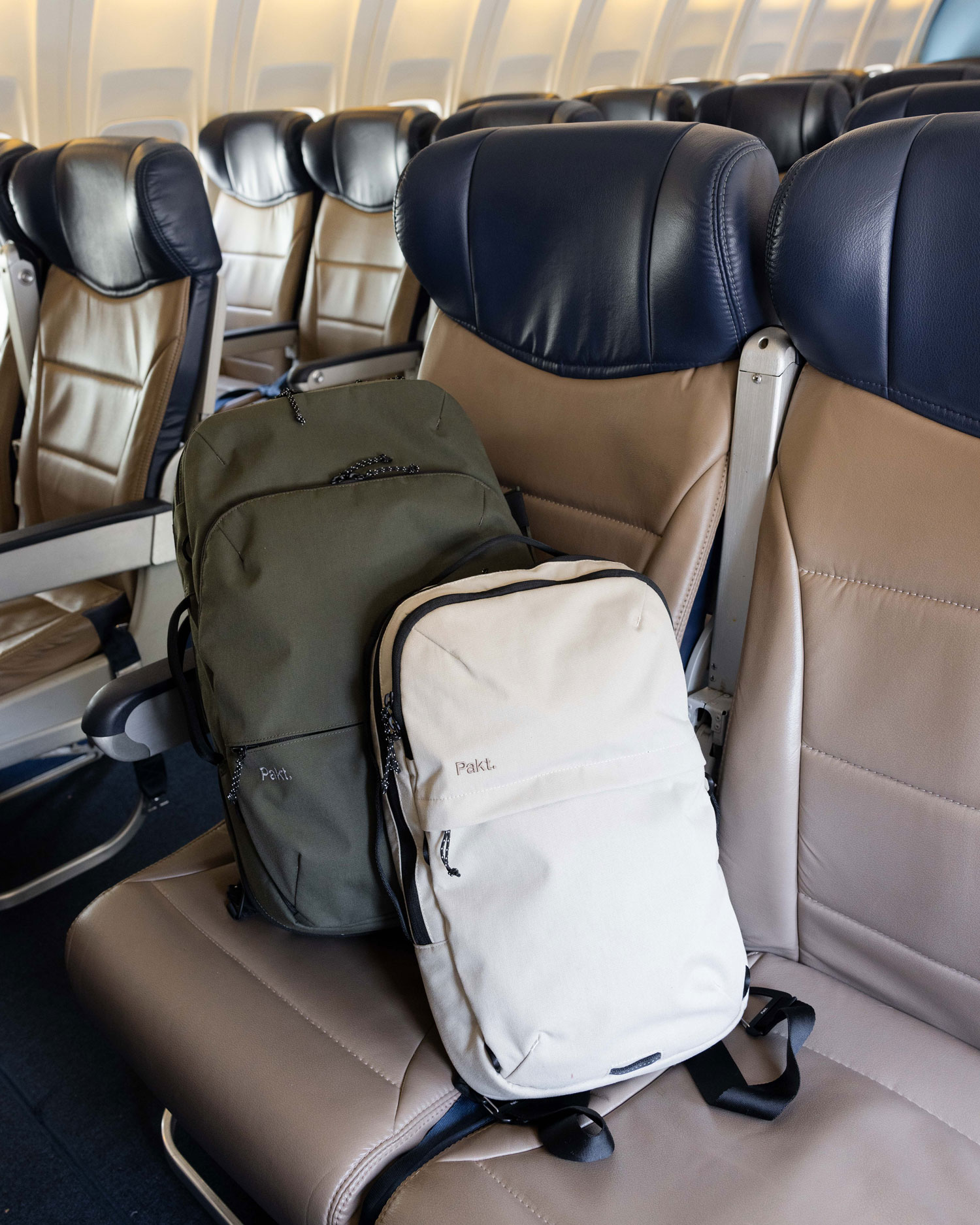 The new Pakt Travel Backpack + 15L Bag