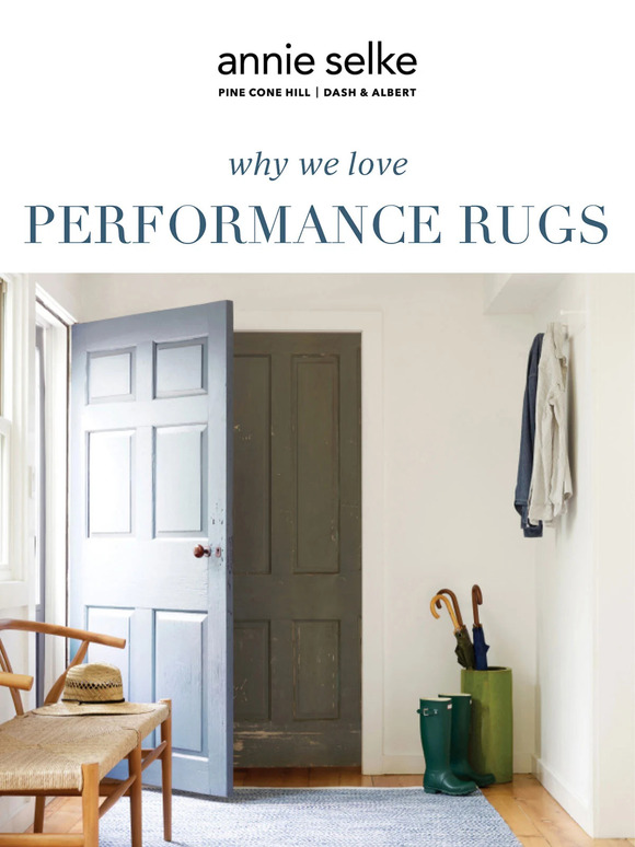 Did Someone Say PERFORMANCE RUGS?