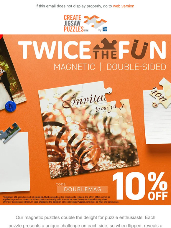Magnetic Puzzle Challenge: Double the delight
