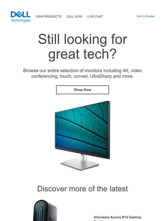 Still searching for the right monitor?