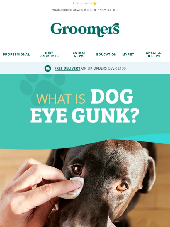 What is Dog Eye Gunk? Milled