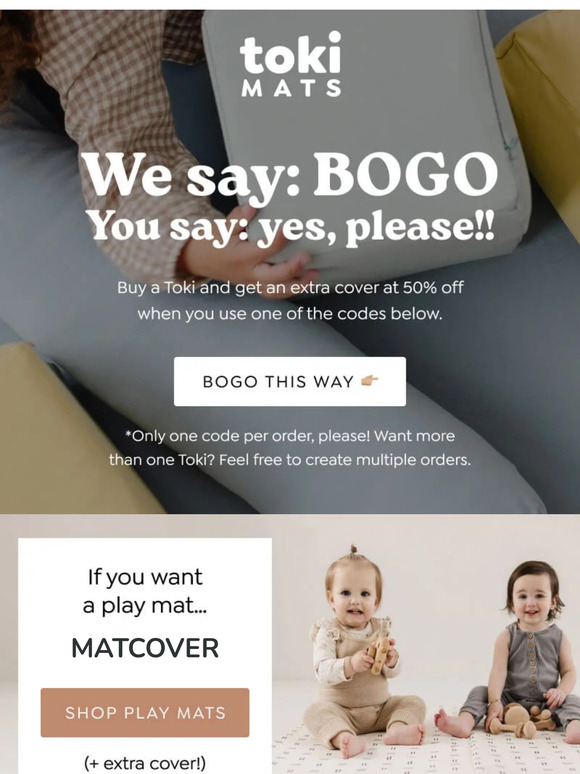50% off Toki covers?!