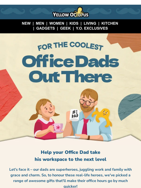 Gift Ideas For The Office Dads 🎁