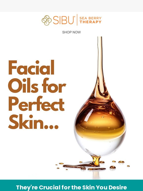 Skin Not As Supple As It Used to Be? Why Facial Oils Could Be Your Solution...