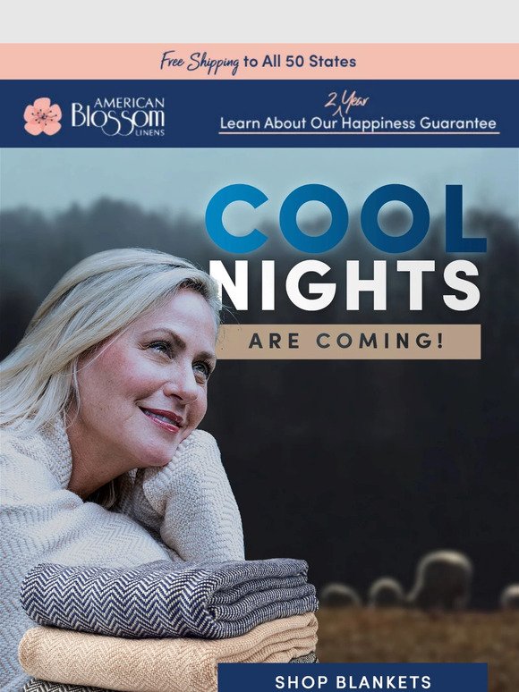 Are You Ready For Cool Nights? 🌙