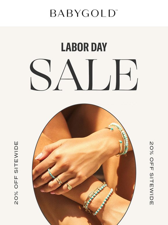 20% Off Sitewide for Labor Day — Limited Time Only!