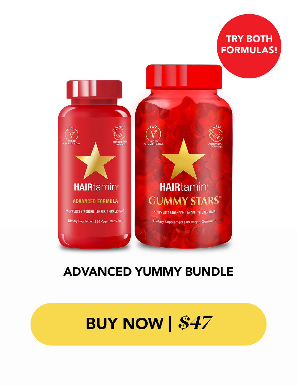 Hairtamin What's the difference between Capsules & Gummies? 🤔 Milled