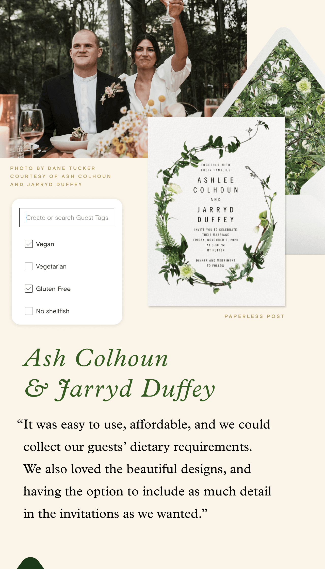 Paperless Post: Real couples who went Paperless | Milled