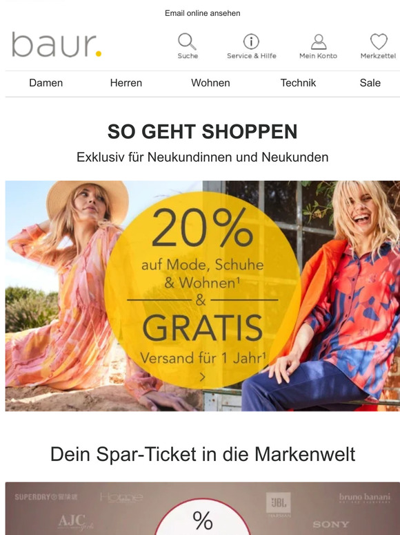 ❤️‍🔥 Schnäppchen UND coole 20% auf…