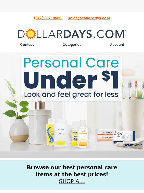 Shop Personal Care Under $1 🧼🧴