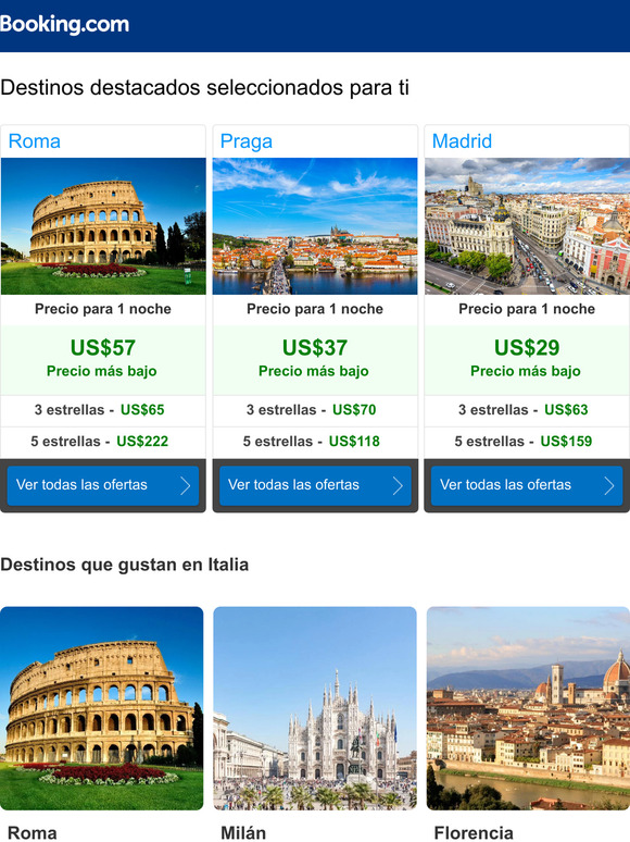 Roma y Praga: precios actualizados, info y más