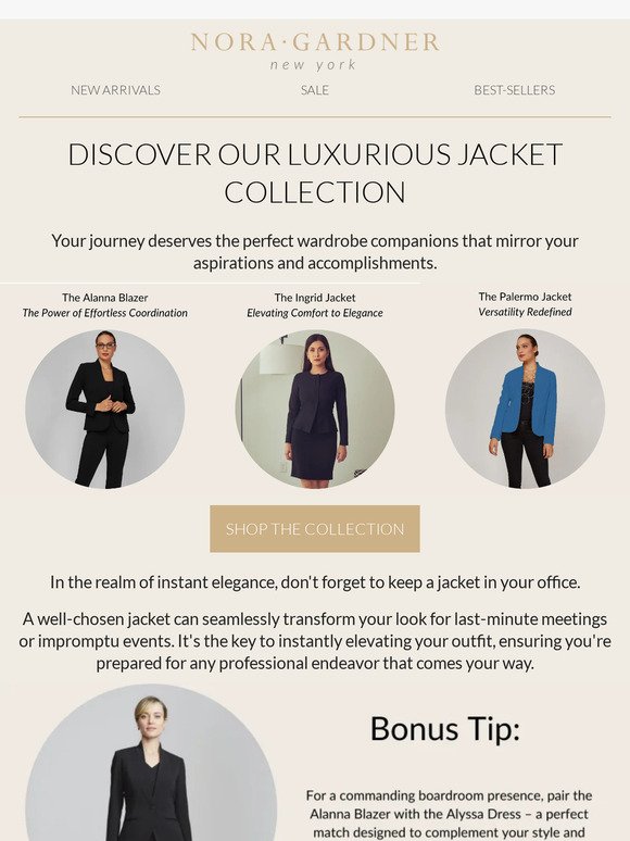 Discover Our Luxurious Jacket Collection
