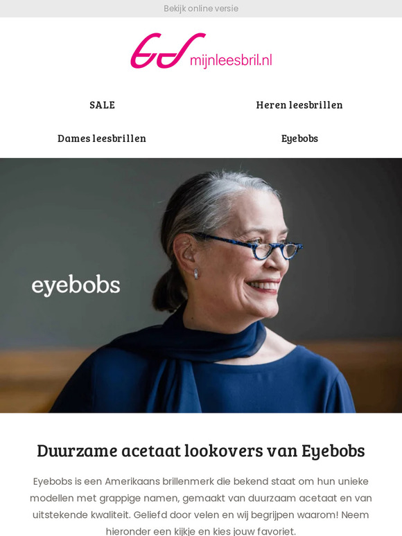 De prachtige acetaat lookovers van Eyebobs