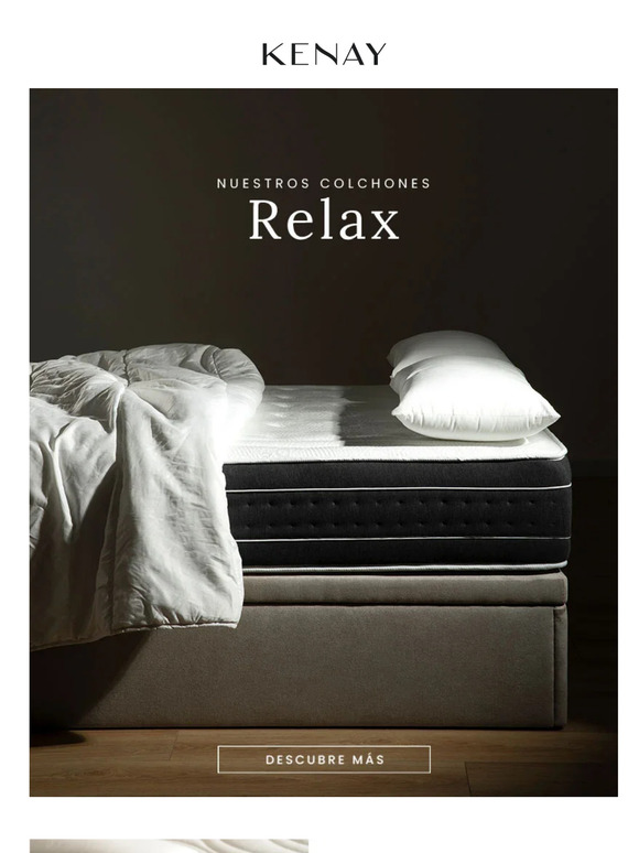 Vuelve a descansar 😴 Relax · Colchones ·