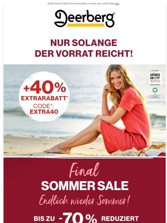 💛 40% Extra-Rabatt auf SALE