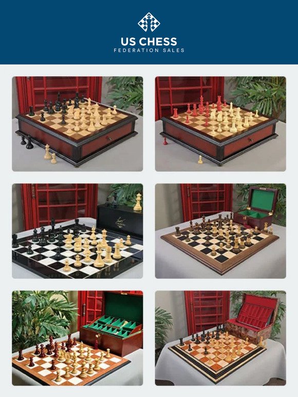 Enjoy Savings Of Up to 37% On House of Staunton Wood Chess Set, Box & Board Combinations