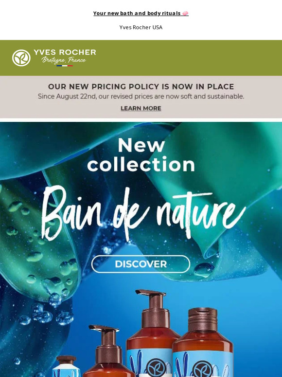 Yves Rocher USA: Unveil Our NEW Complete Collection | Milled