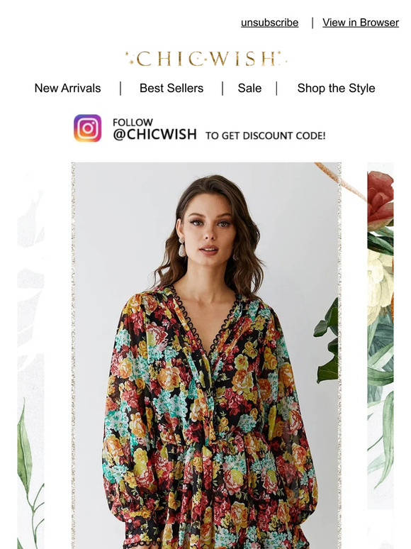 🍁Golden Hues & Cozy Textures: Unwrap Chicwish's Autumn Delights!