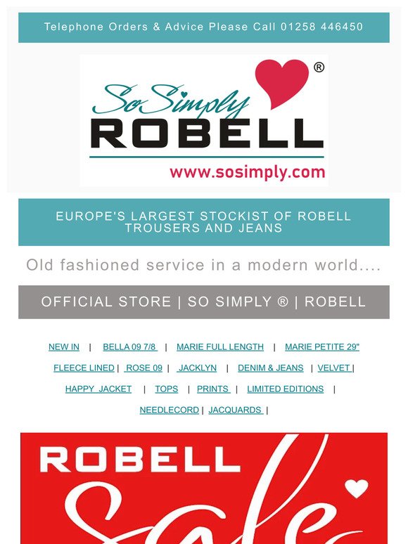 ☀️ Make the most of the Sunshine | Summer Styles! up to 50% off | ROBELL ® | Official Site