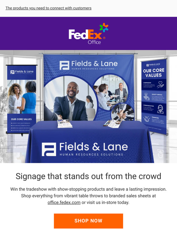 FedEx Office Make a memorable impression with FedEx Office Milled