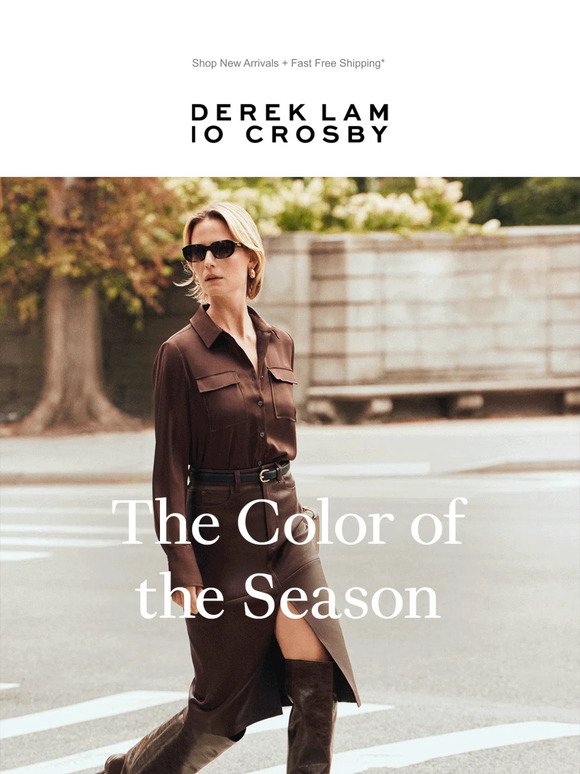 Introducing The Color Of the Season: Chocolate