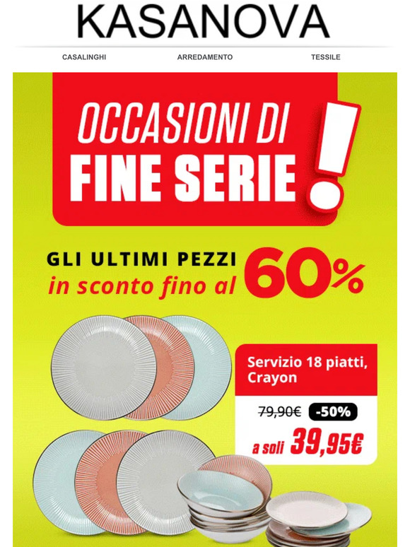 Occasioni di fine serie! 💥