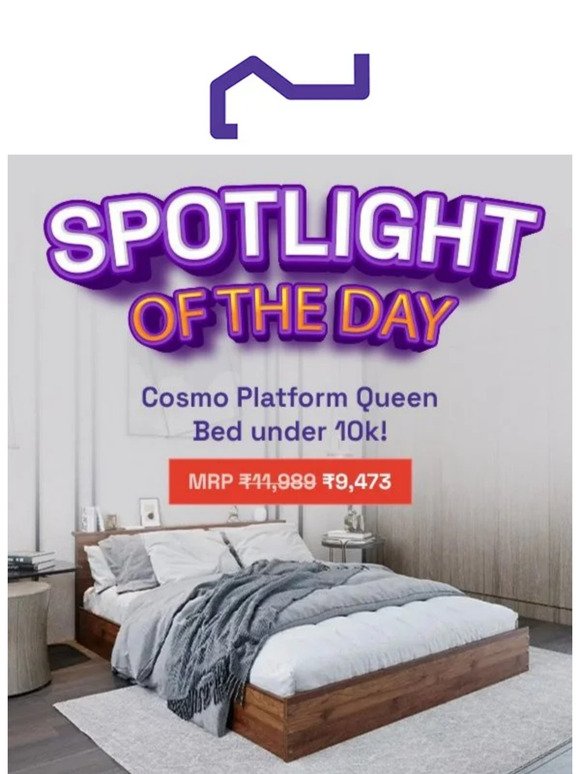 The greatest budget bed in town 🛏️