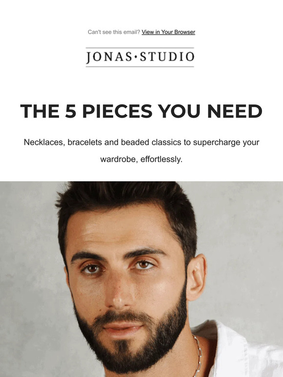 5 Men’s Jewelry Essentials
