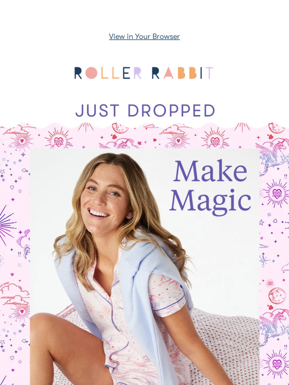 Roller Rabbit: NEW PJs: Meet Rainbow Fairytale | Milled