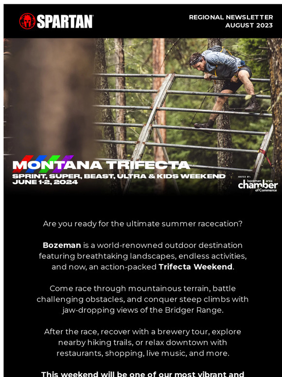 Spartan Race, Inc. Bozeman is a MustRace in 2024 Milled