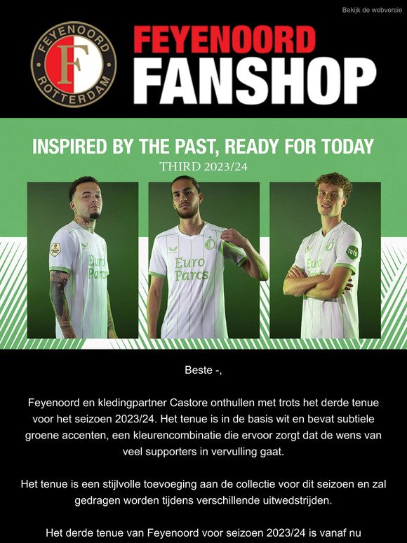 Feyenoord derde tenue 2023/24!