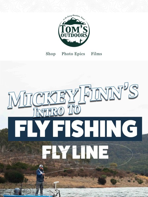 We're back with part 2! The fly line!