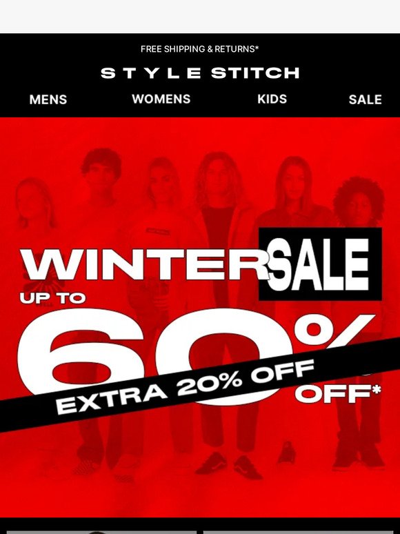 PSA: TAKE AN EXTRA 20% OFF SALE*