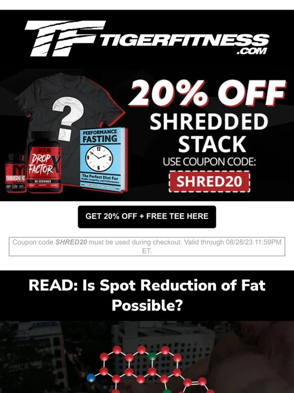🎯 Breaking Down Targeted Fat Loss (Spot Reduction) using Yohimbine HCl