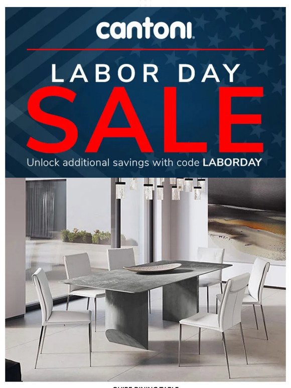 Labor Day Sale Starts Now